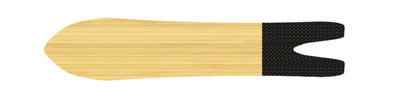 Bi-axle carbon reinforced tail